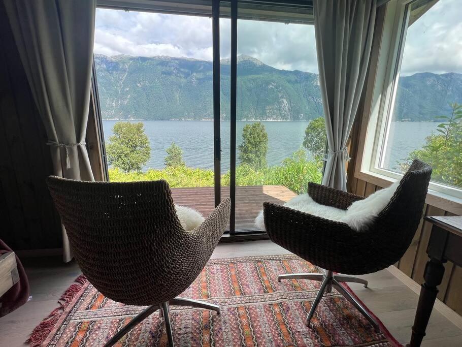 Cabin By The Fjord Oksendalsora Екстериор снимка