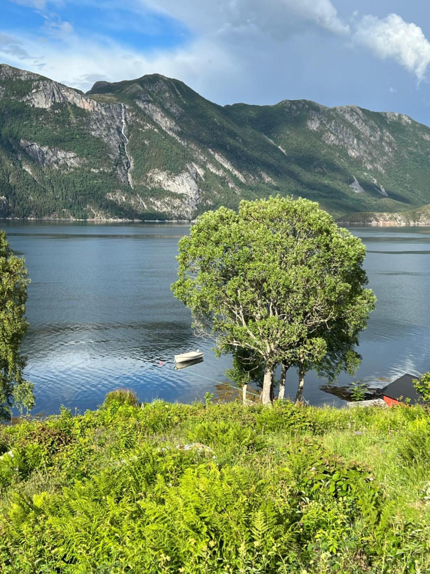 Cabin By The Fjord Oksendalsora Екстериор снимка
